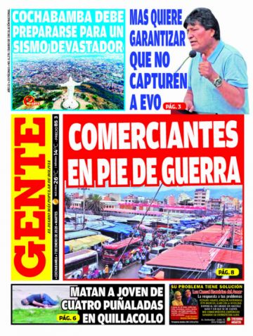 Gente, Cochabamba.