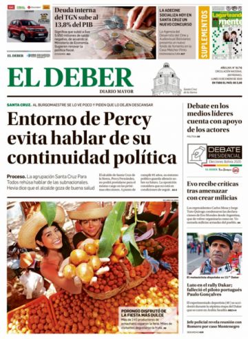 El Deber, Santa Cruz.