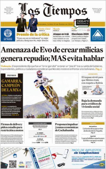 Los Tiempos, Cochabamba.