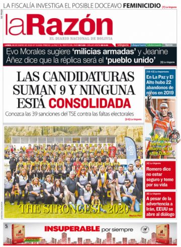 La Razón, La Paz.