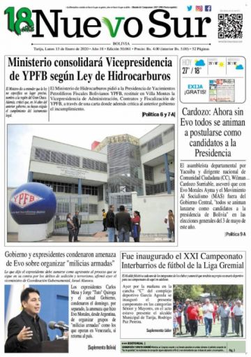 Nuevo Sur, Tarija.