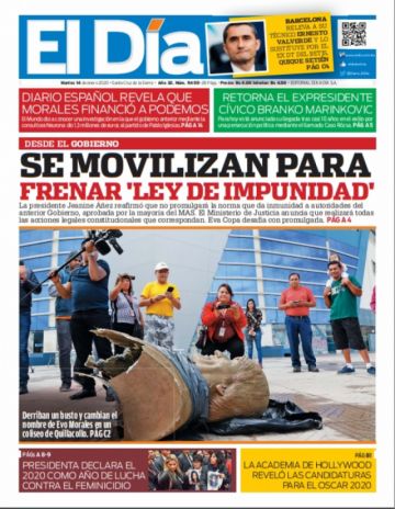 El Día, Santa Cruz.