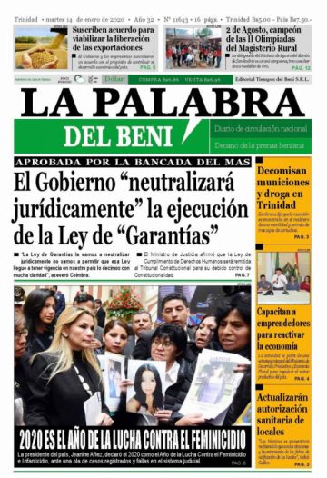 La Palabra del Beni.