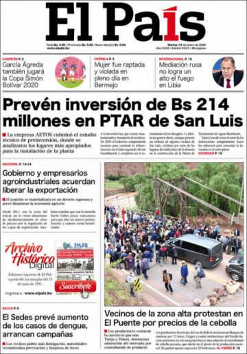El País, Tarija.