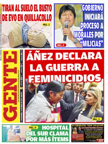 Gente, Cochabamba.