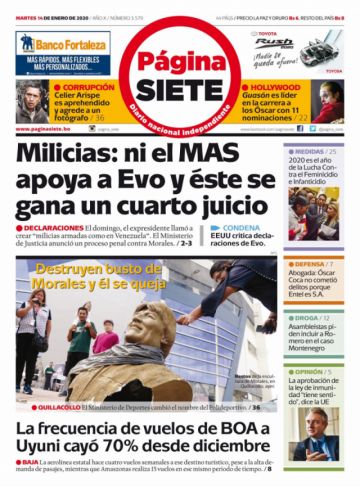 Página Siete, La Paz.