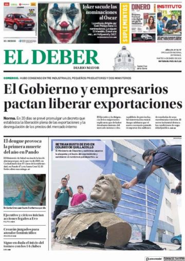 El Deber, Santa Cruz.