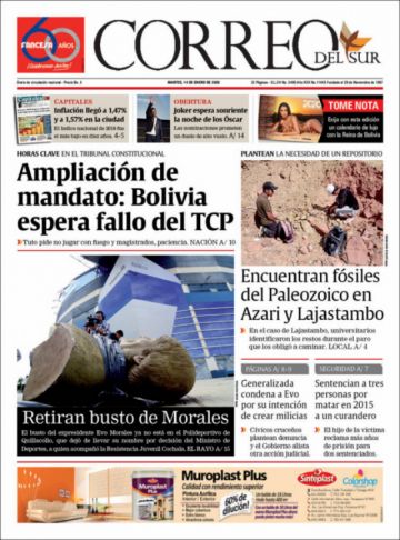 Correo del Sur, Sucre.