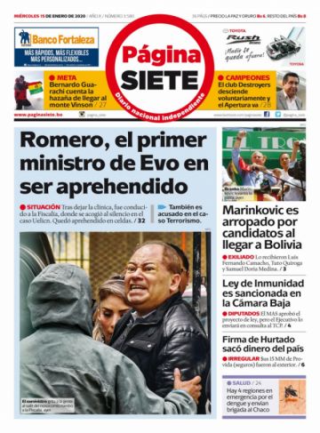 Página Siete, La Paz.