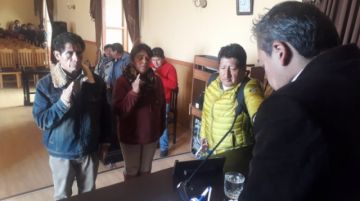 La posesión del resto de la directiva.