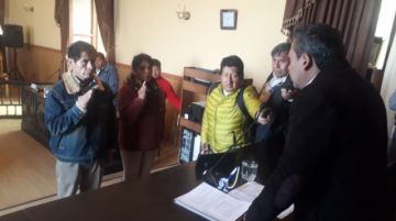 Murillo les tomó posesión.