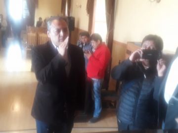 Murillo jura al cargo.