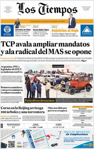 Los Tiempos, Cochabamba.