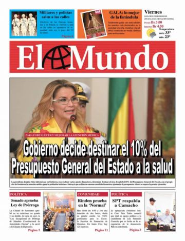 El Mundo, Santa Cruz.