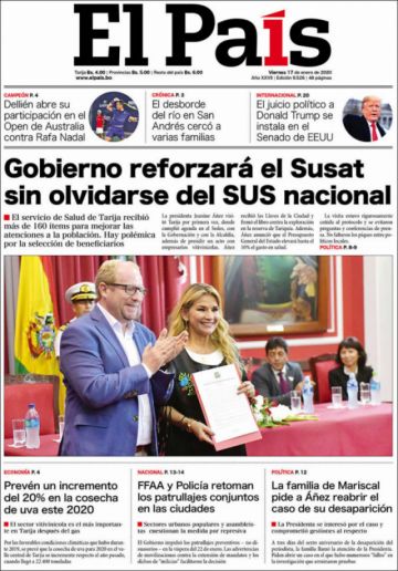 El País, Tarija.