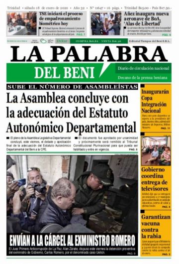 La Palabra del Beni.