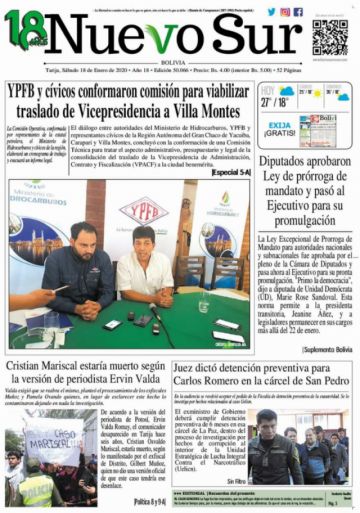 Nuevo Sur, Tarija.