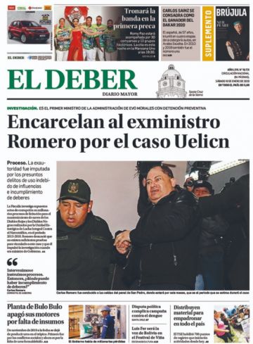 El Deber, Santa Cruz.