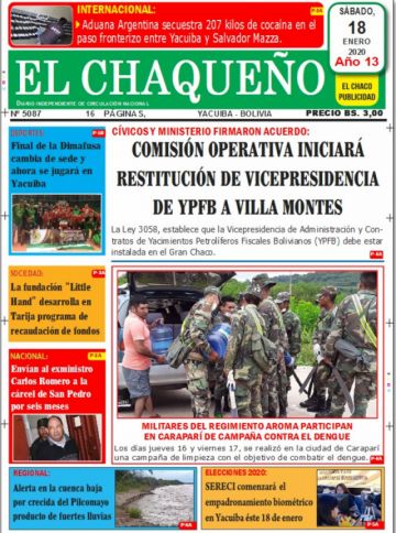 El Chaqueño, Tarija.