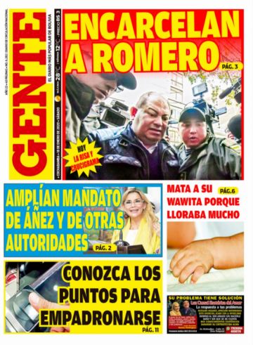 Gente, Cochabamba.