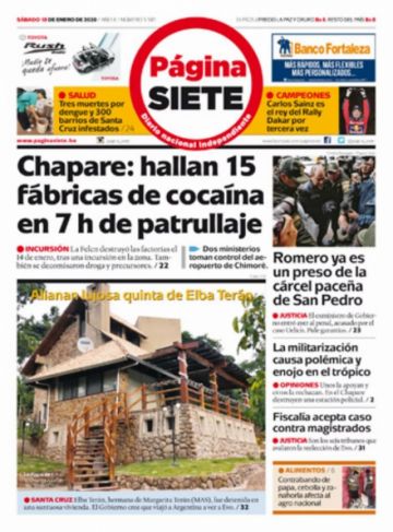 Página Siete, La Paz.