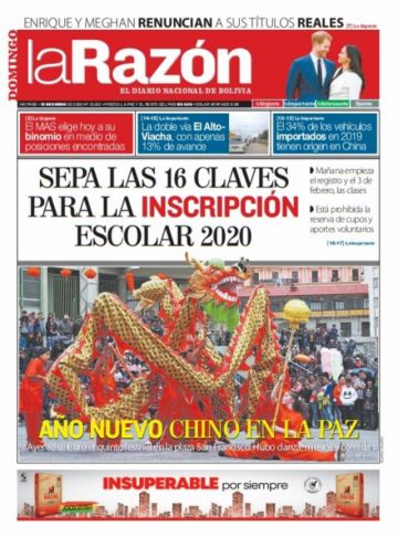 La Razón, La Paz.
