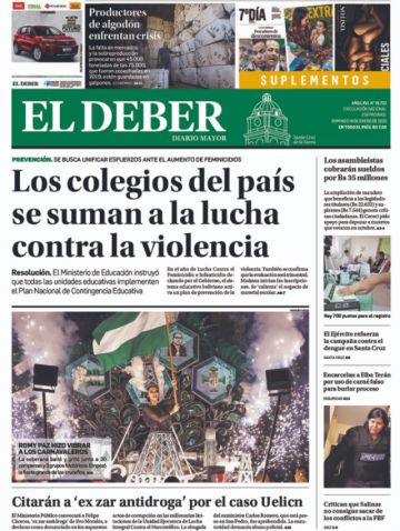 El Deber, Santa Cruz.