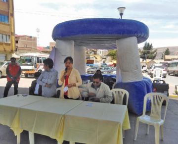 El acto de inicio del empadronamiento.