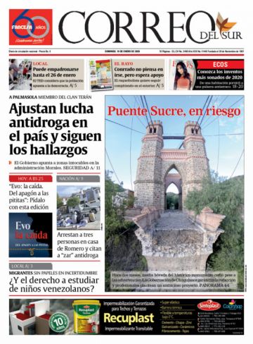Correo del Sur, Sucre.