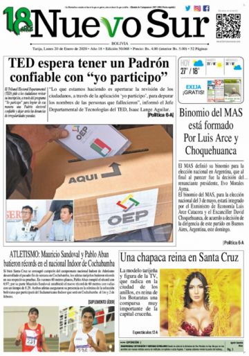 Nuevo Sur, Tarija.