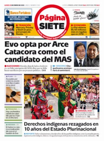 Página Siete, La Paz.