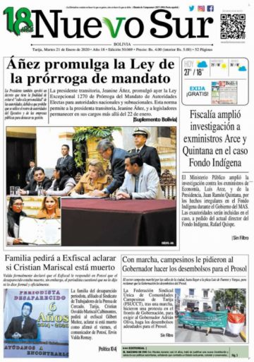 Nuevo Sur, Tarija.