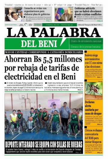 La Palabra del Beni.