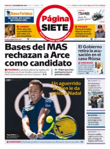 Página Siete, La Paz.