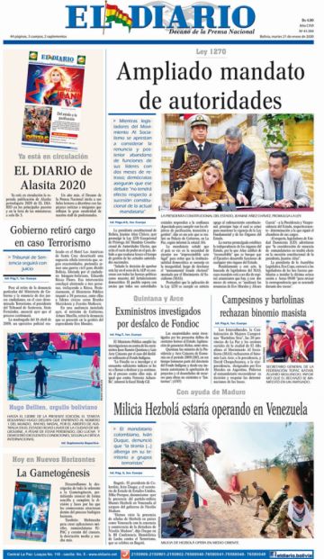 El Diario, La Paz.