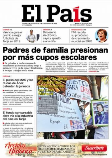 El País, Tarija.
