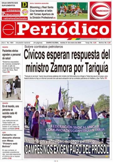 El Periódico, Tarija.