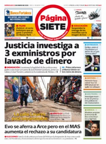 Página Siete, La Paz.