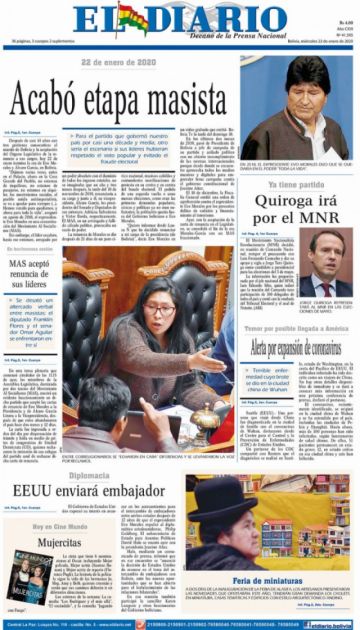 El Diario, La Paz.