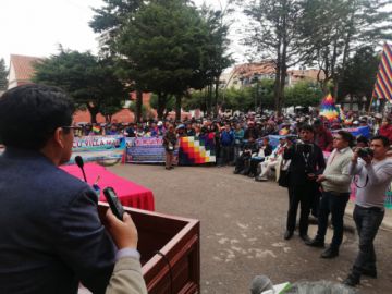 Hubo poca concentración de las organizaciones sociales.