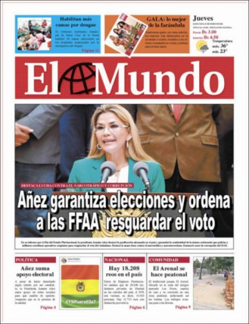 El Mundo, Santa Cruz.