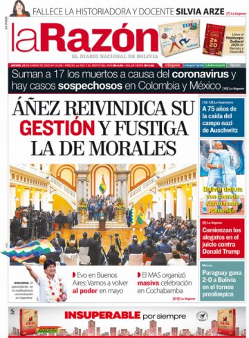 La Razón, La Paz.