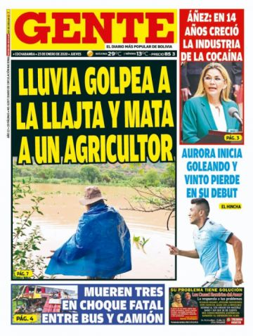 Gente, Cochabamba.