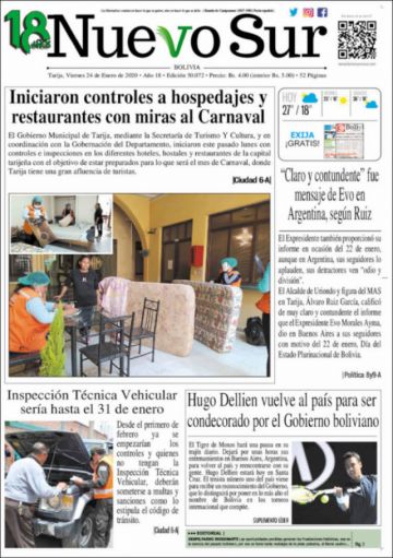 Nuevo Sur, Tarija.
