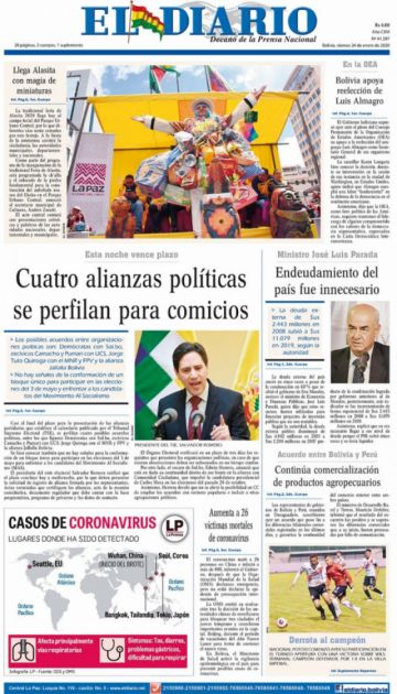 El Diario, La Paz.