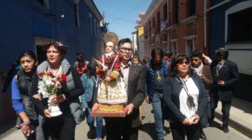 Recorrieron las calles del centro citadino.