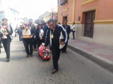 Recorrieron las calles del centro citadino.