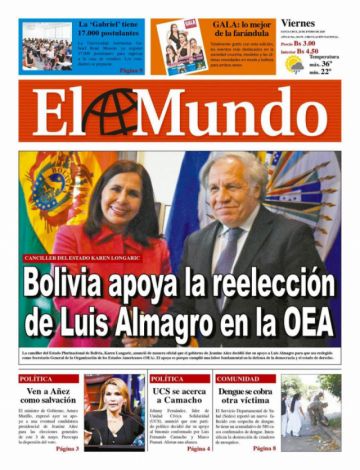 El Mundo, Santa Cruz.