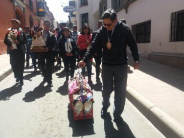 Recorrieron las calles del centro citadino.