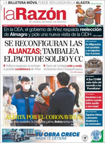 La Razón, La Paz.